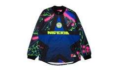 Nigeria Authentic Goalkeeper Football Shirt "Black / Hyper Pink / White" IO0782 010