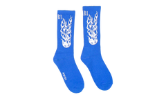 FLAMES SOCK Blue Socks "Blue" MHR020_420