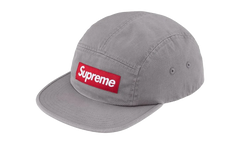 Washed Chino Twill Camp Cap "SS26 - Grey" SU27204
