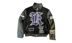Wool & Leather Varsity Jacket "Sacramento Kings" NBA 102 KINGS