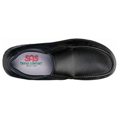 Men's Navigator SR Slip Resistant Non Slip Loafer in Black
