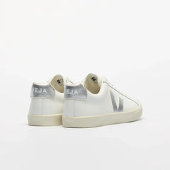 Women's Esplar Leather in White Silver
